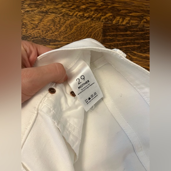 Mother Denim White Jeans BNWOT - Picture 4 of 4